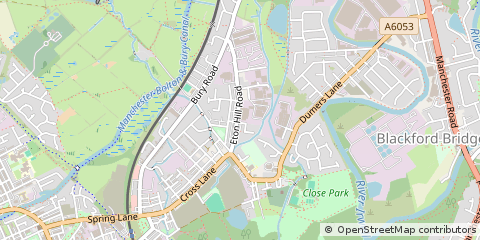 Map of Manchester