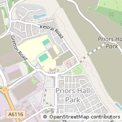 Map of Corby, Northamptonshire