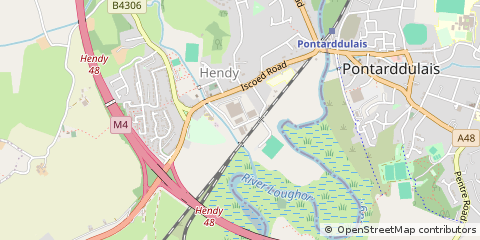 Map of Swansea