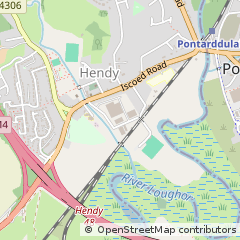 Map of Swansea
