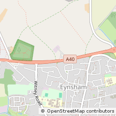 Map of Witney, Oxfordshire