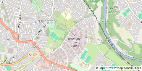 Map of Bristol