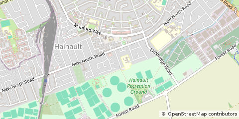 Map of Ilford