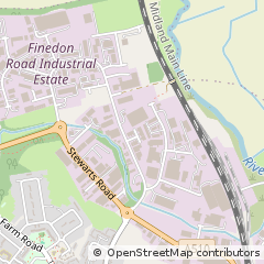 Map of Wellingborough, Northamptonshire