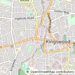 Map of Bristol