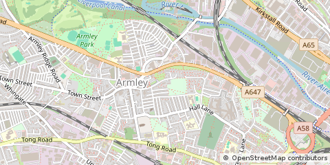 Map of Leeds