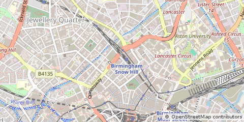 Map of Birmingham
