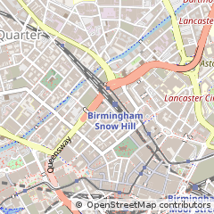 Map of Birmingham