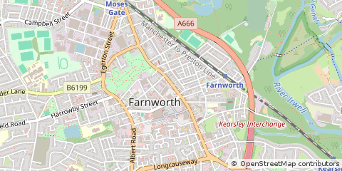 Map of Bolton