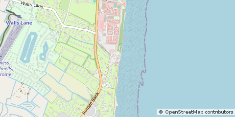 Map of Skegness, Lincolnshire