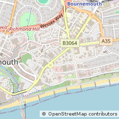 Map of Bournemouth