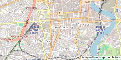 Map of Belfast
