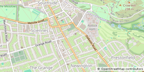 Map of Edinburgh