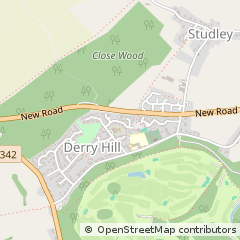 Map of Calne, Wiltshire