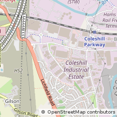 Map of West Midlands