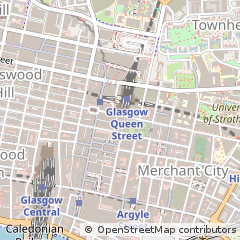Map of Glasgow