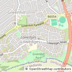 Map of Sheffield