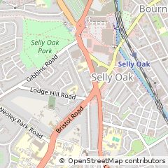 Map of Birmingham