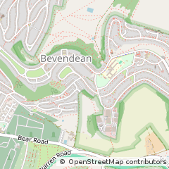 Map of Brighton, East Sussex