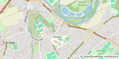 Map of Leeds