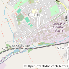 Map of Nottinghamshire