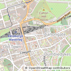 Map of Edinburgh
