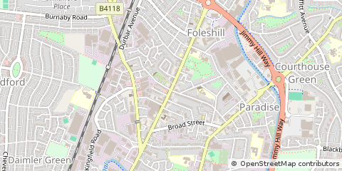Map of Coventry