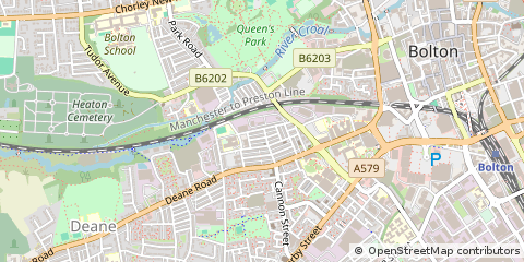 Map of Bolton