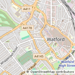 Map of Hertfordshire