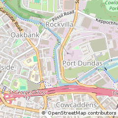 Map of Glasgow
