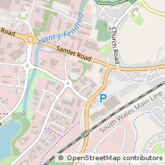 Map of Swansea