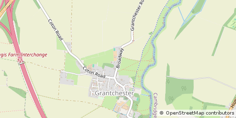 Map of Cambridge, Cambridgeshire