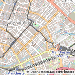 Map of Manchester
