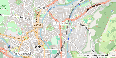 Map of Bath