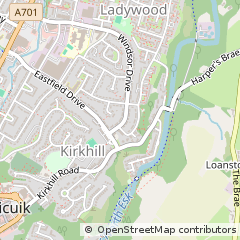 Map of Penicuik