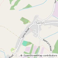 Map of Ammanford, Carmarthenshire