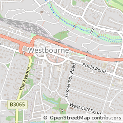 Map of Bournemouth
