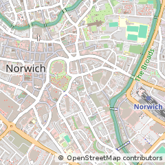 Map of Norwich, Norfolk