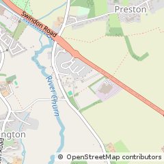 Map of Cirencester, Wiltshire
