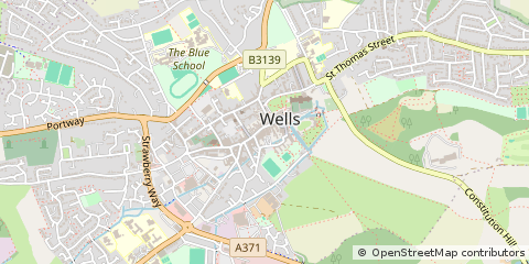 Map of Somerset