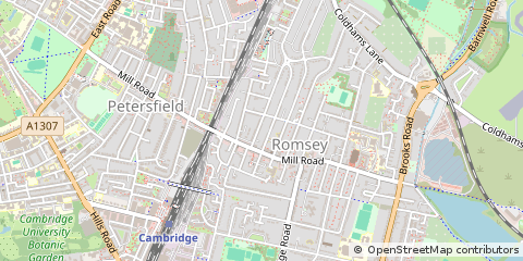 Map of Cambridge
