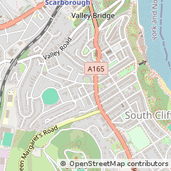 Map of Scarborough, North Yorkshire