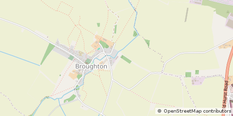 Map of Huntingdon, Cambridgeshire