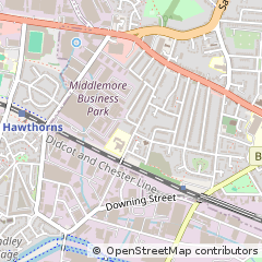 Map of Birmingham, West Midlands