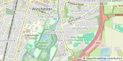 Map of Hants, Hampshire