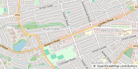 Map of Aberdeen