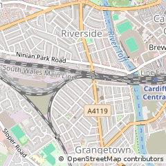 Map of Cardiff