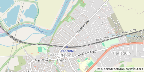 Map of Nottingham