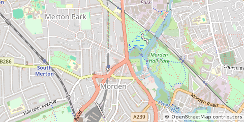Map of Morden