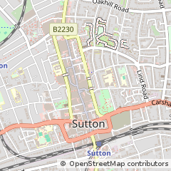 Map of Sutton